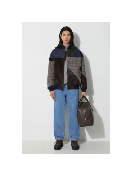 Baracuta kurtka z domieszką wełny Cotton PU Derby przejściowa