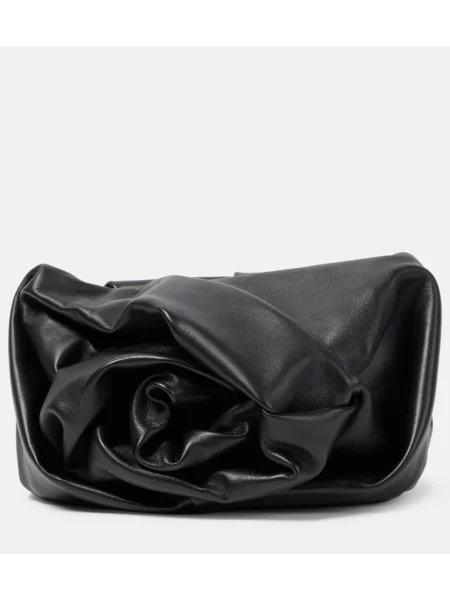 Geantă plic Burberry din piele negru