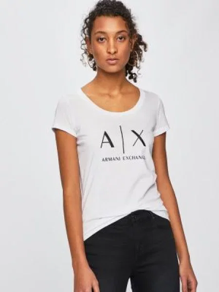 Топ Armani Exchange сиво