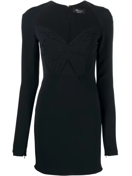 Rochie Blumarine cu broderie negru
