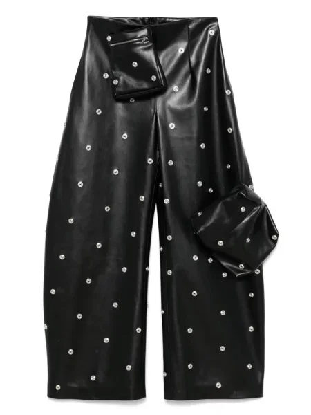 Pantaloni A.w.a.k.e. Mode din piele negru