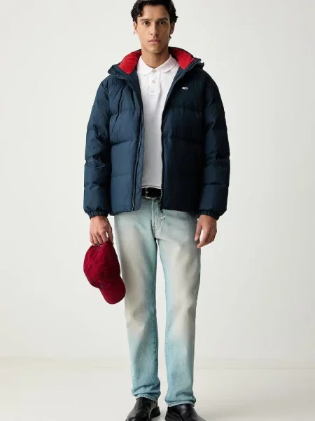 Džínsová bunda Tommy Hilfiger modrá