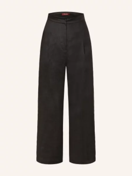 Max Mara Studio Spódnico-Spodnie Tartufo schwarz czarne