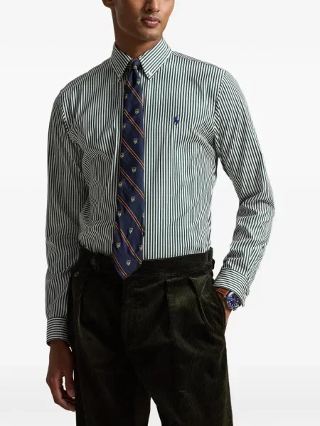 Șosete Polo Ralph Lauren cu model herringbone cu broderie plasă albastru