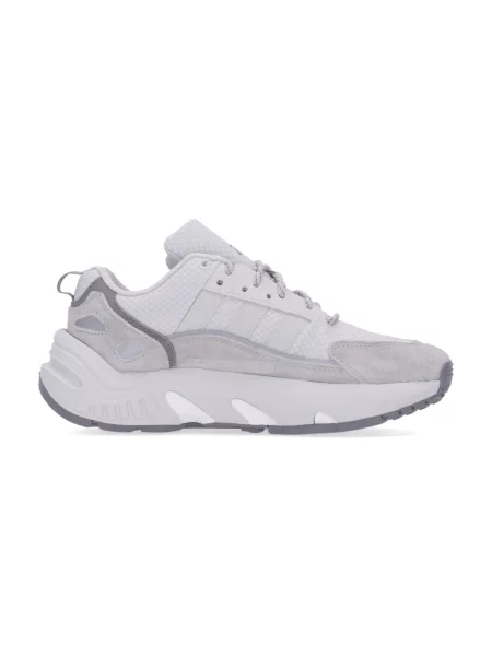 Sneakersy Adidas zamszowe szare