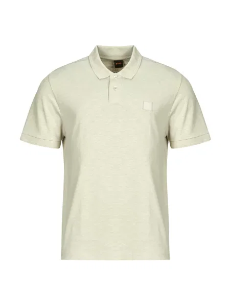 Polo majica Boss s kratkimi rokavi bež