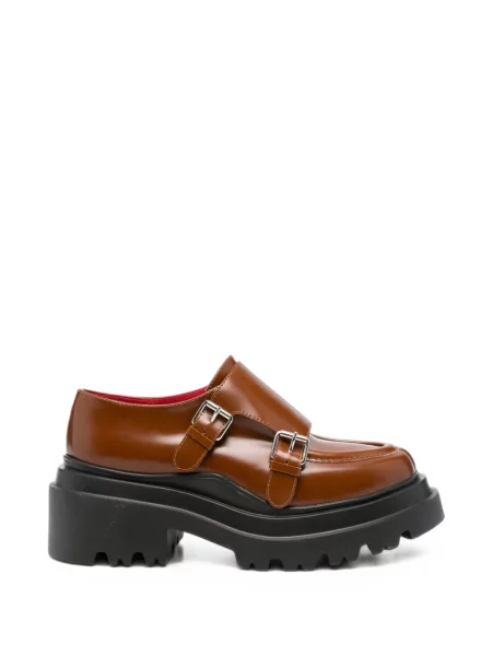 Pantofi loafer Plan C chunky maro