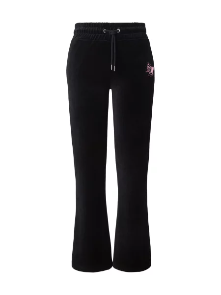 Ed Hardy Nohavice ružová čierna