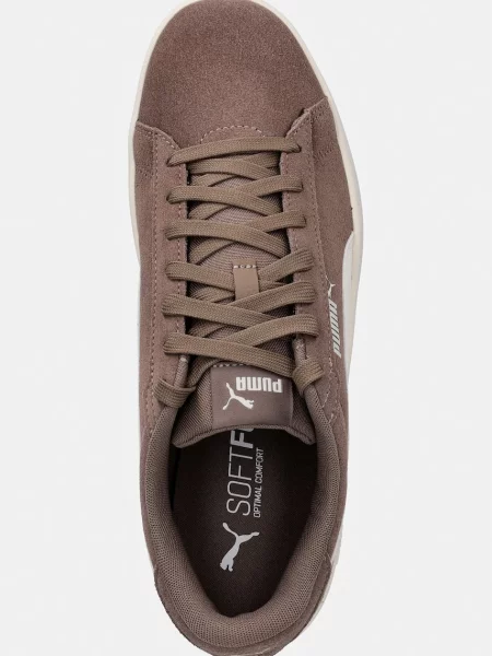 Puma Smash férfi velúr sportcipő barna