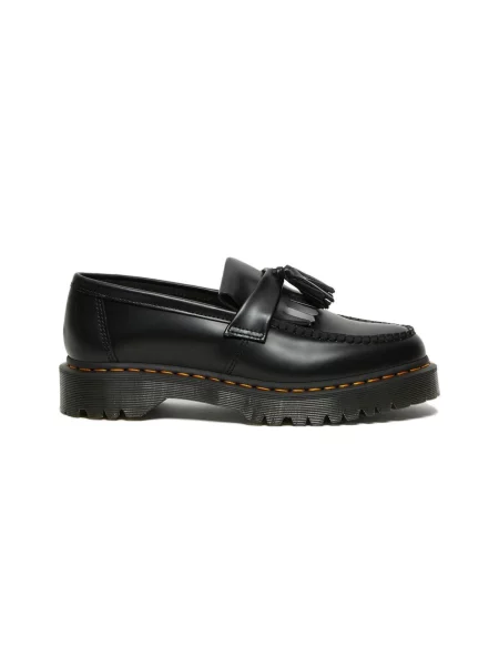 Sneakersy Dr. Martens skórzane sznurowane czarne