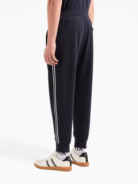 Hímzett futó nadrág Armani Exchange fekete