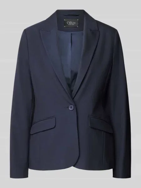 Marynarka w kroju regular fit z domieszką S.oliver Black Label