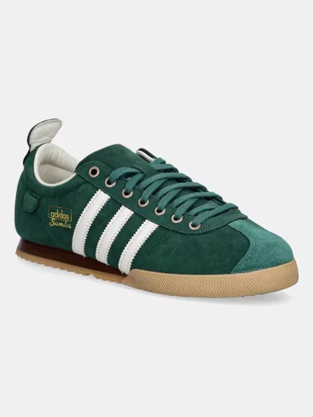 Nubuck sneakers adidas Originals Samba πράσινο