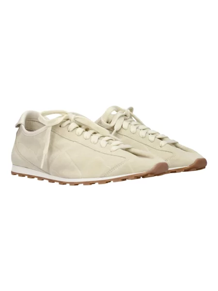 Buty do tenisa Jacquemus skórzane do tenisa beżowe