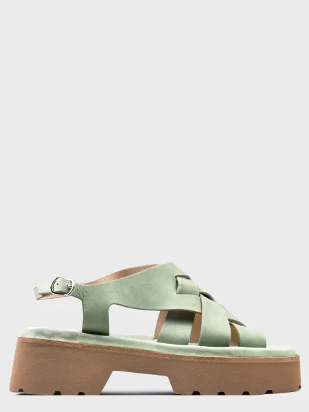 Босоніжки Fru.it зелені