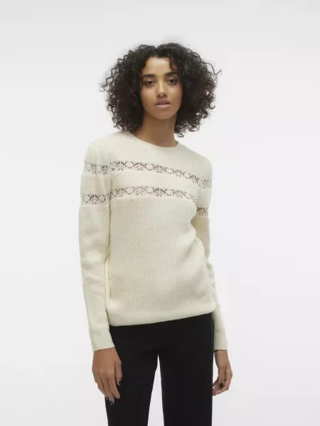 VERO MODA Pulover EA' bej