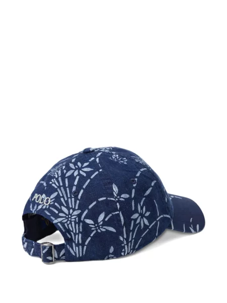 Pledas raštuotas piniginė Polo Ralph Lauren poplinas mėlyna