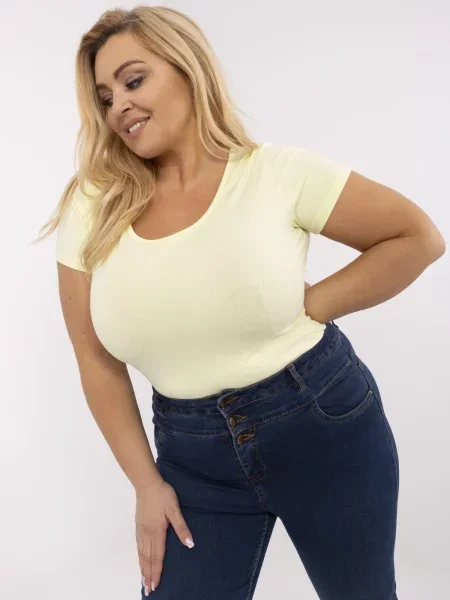 Tricou Relevance galben