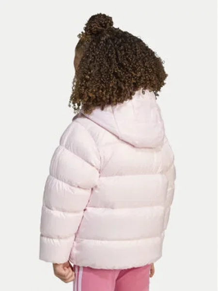 Adidas Pūkinė striukė rožinė