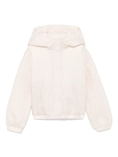 Kurtka dziecięca Moncler Enfant różowa