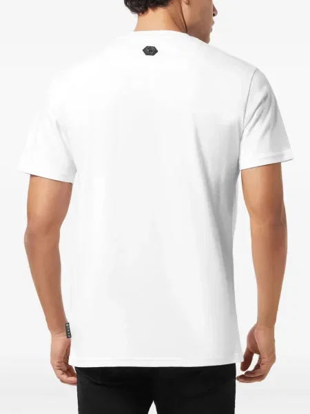 Tricou Philipp Plein alb