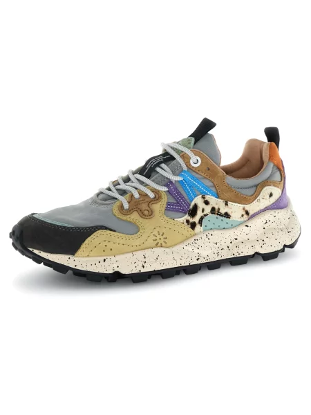 Sneakersy Flower Mountain skórzane w kwiatki