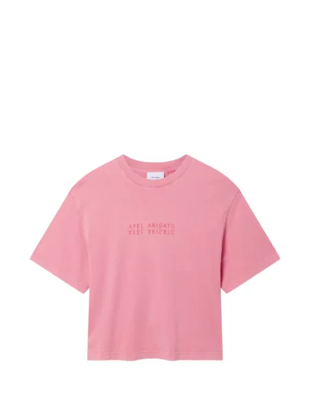 Tricou Axel Arigato cu imagine roz