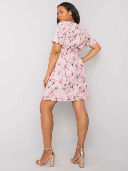 Rochie Fashionhunters de costum bej