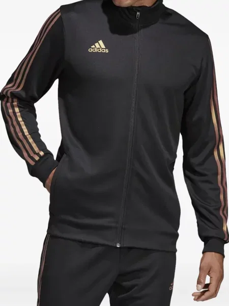 Tricou Adidas alergare din fleece streetstyle gri
