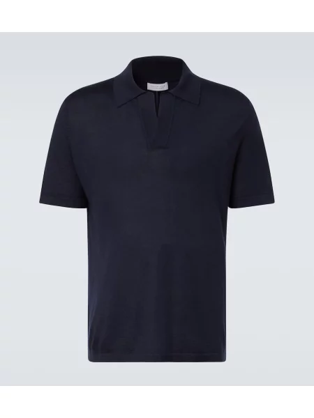 Pulover Gabriela Hearst de mătase albastru