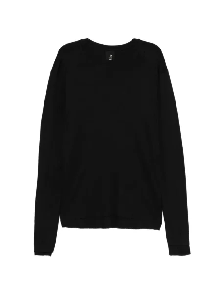 Tricou Thom Krom zdrențuiți negru