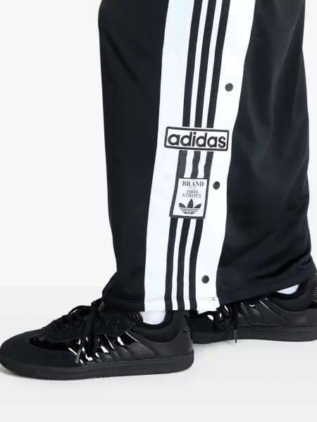 Бягане тениска Adidas с автограф отразяващ черно