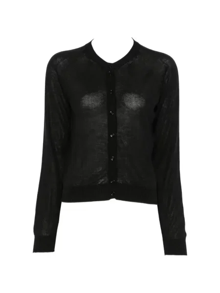Lung cardigan Liviana Conti negru