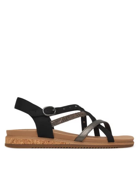 Skechers Sandale Desert Kiss Low negru