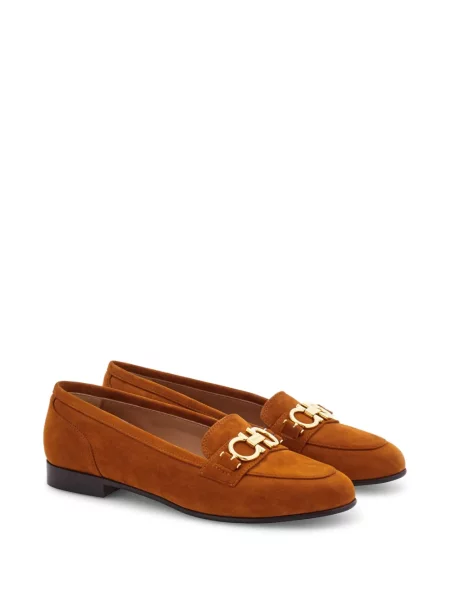 Mocasini Ferragamo maro