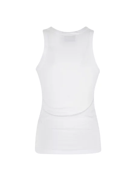 Lekki top Coperni z logo biały