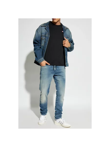 Diesel Koszulki Mężczyzna S T-shirt czarny