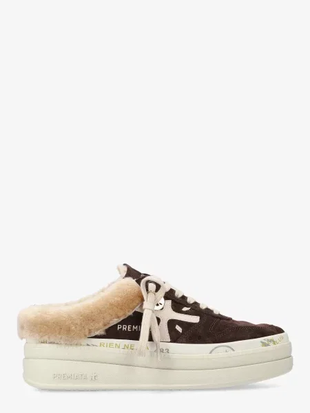 Кеды Premiata коричневые