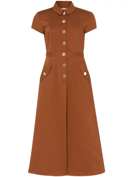 Rochie Temperley London de costum maro