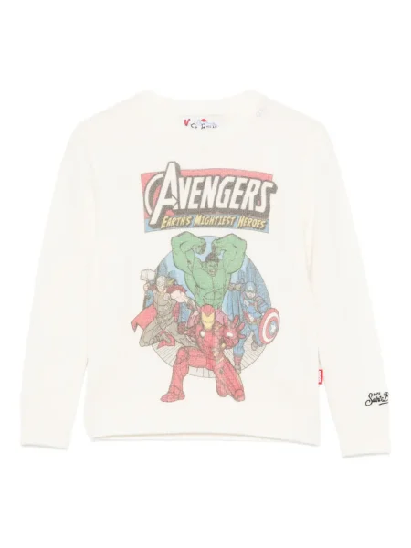 Sweter dziecięcy Mc2 Saint Barth biały
