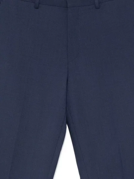 Pantaloni Boss fără toc albastru