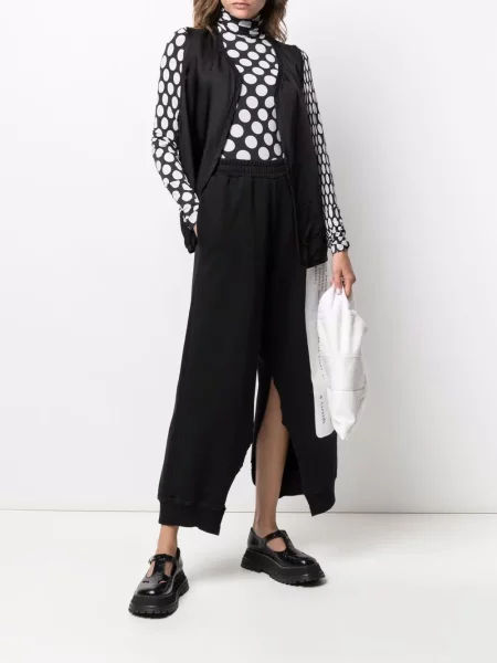 Haftowana kamizelka Black Comme Des Garçons czarna