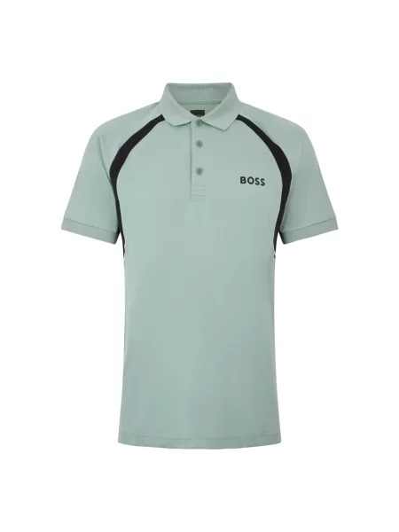 Koszulka polo Boss szara