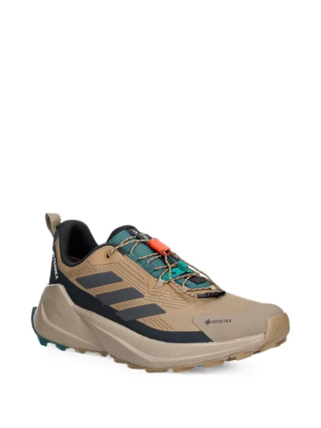 Košulja Adidas s platformom s printom s kapuljačom žuta