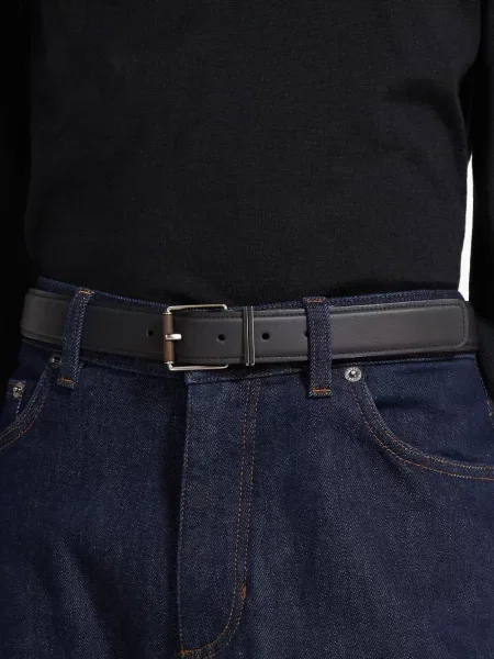 Curea Zegna din piele negru
