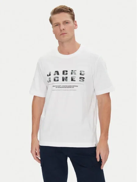 Jack&Jones Póló Recharge fehér