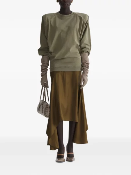 Lung tricou Mugler cu mâneci lungi