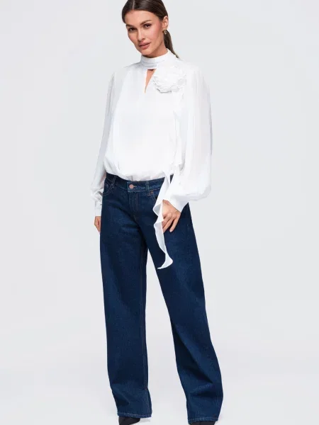 Bluza Ombre bijela