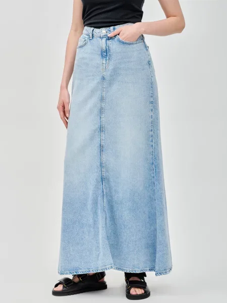 Спідниця Guess блакитна