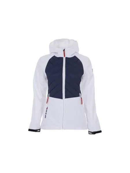 Geacă Vent Du Cap softshell alb